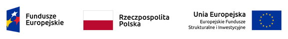 Znak Unii Europejskiej z Europejskim Funduszem Rozwoju Regionalnego oraz Programu Polska Cyfrowa
